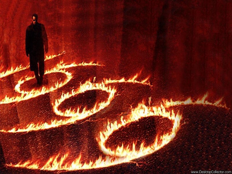 Man Walking on Fire