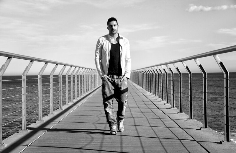 Man Walking on Pier