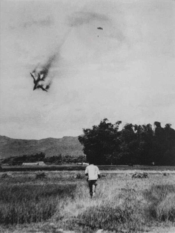 Man watches plane crash