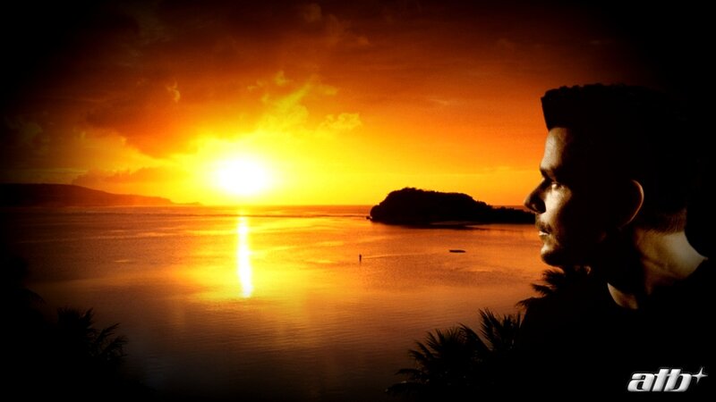 Man Watching Sunset