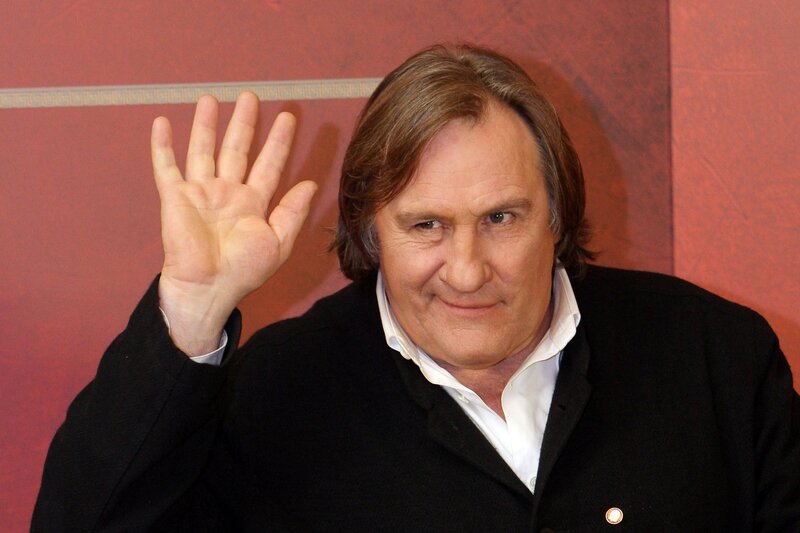 Man waving at event