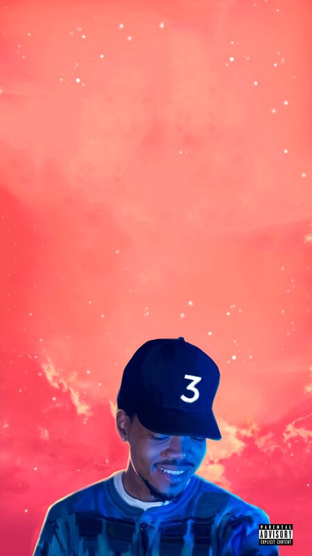 Man Wearing Baseball Cap — Red, Dreamy, Night