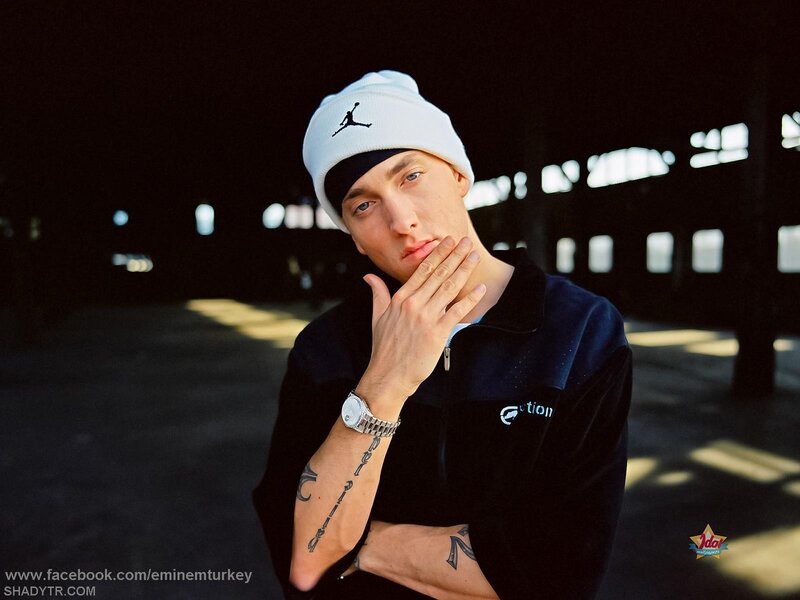 Man Wearing Beanie — Black, Dramatic, Night