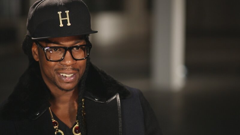 man wearing black hat and glasses
