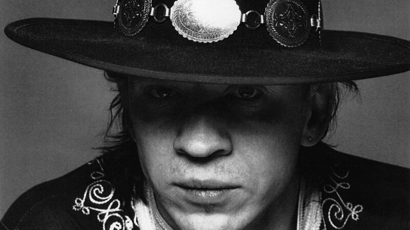 Man Wearing Cowboy Hat — Black, Dramatic