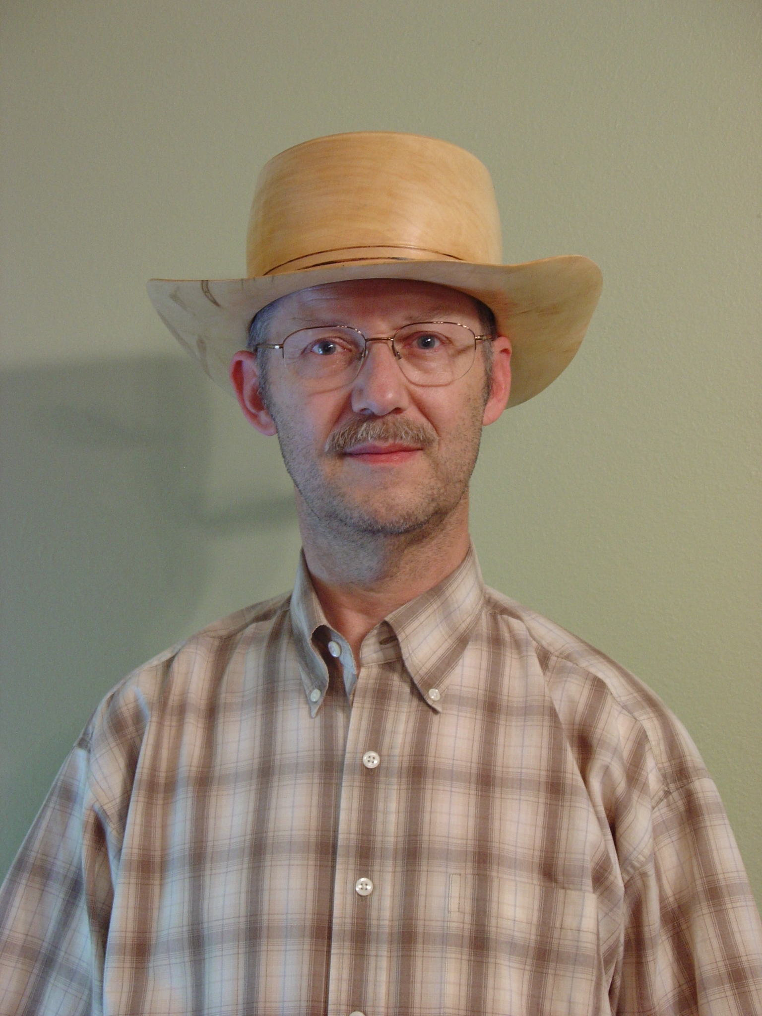 man wearing cowboy hat