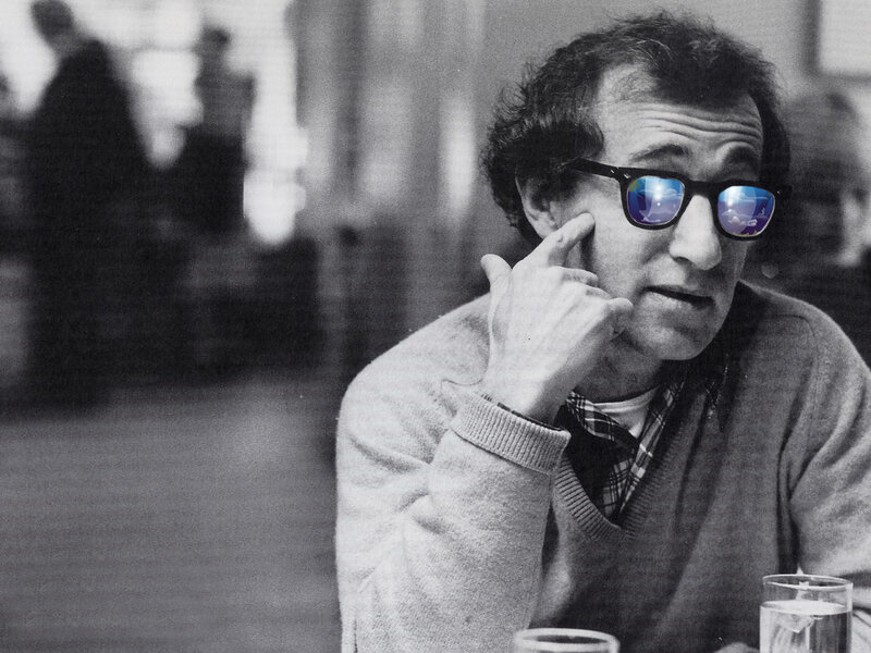 Man Wearing Glasses — Black, Contemplative