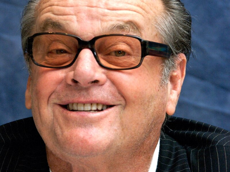 Man Wearing Glasses — Black, Smiling