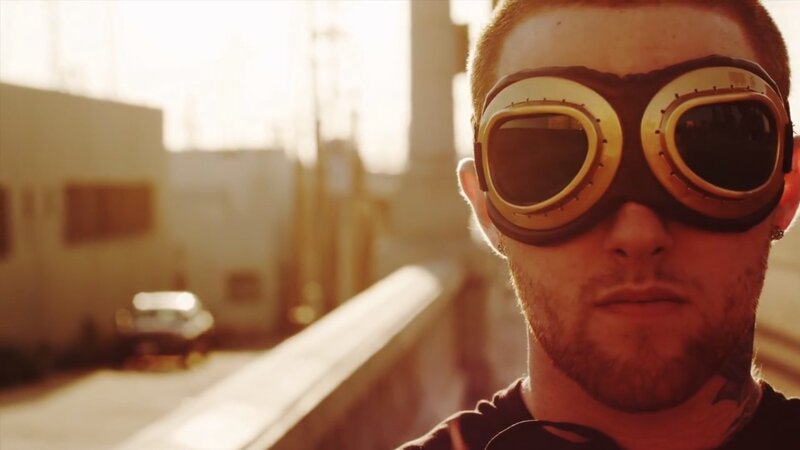 Man Wearing Goggles — Brown