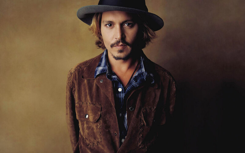 Man Wearing Hat and Jacket — Brown