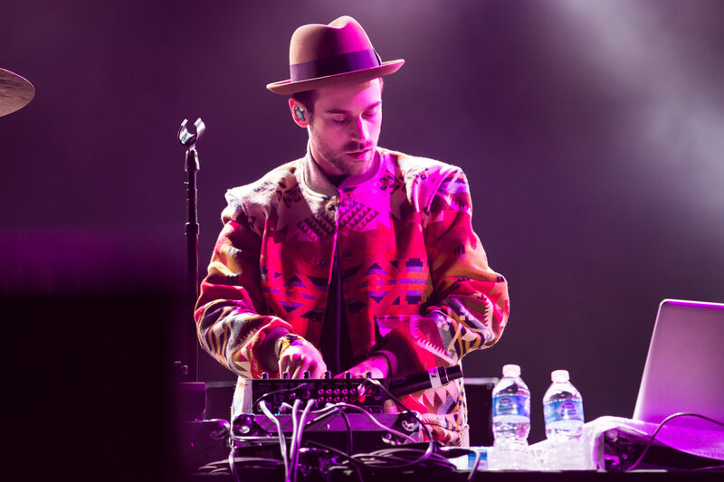 Man Wearing Hat at Console