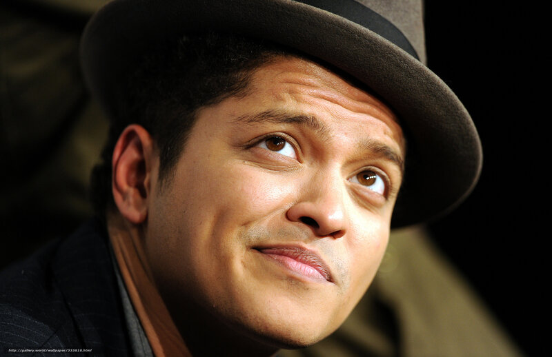 Man Wearing Hat — Brown, Dramatic, Photograph