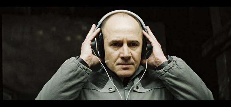 man wearing headphones