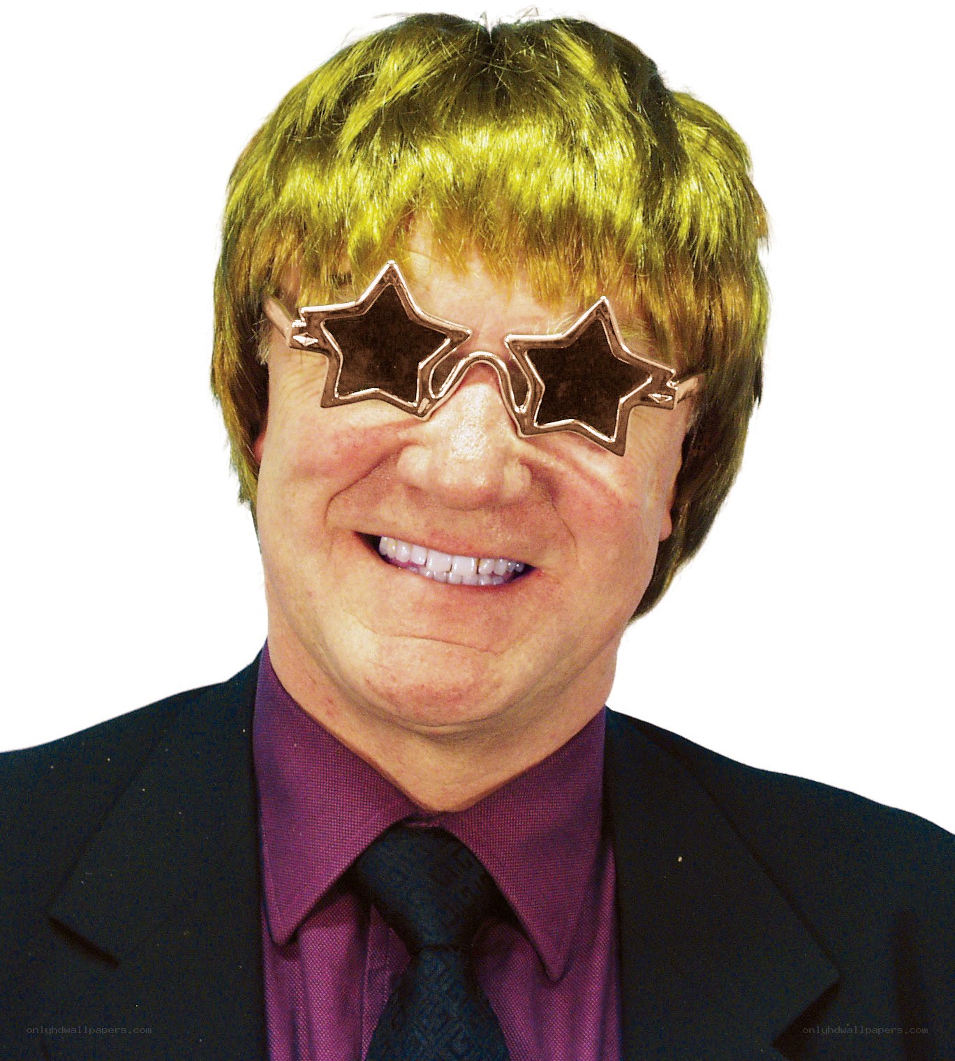 man wearing star sunglasses