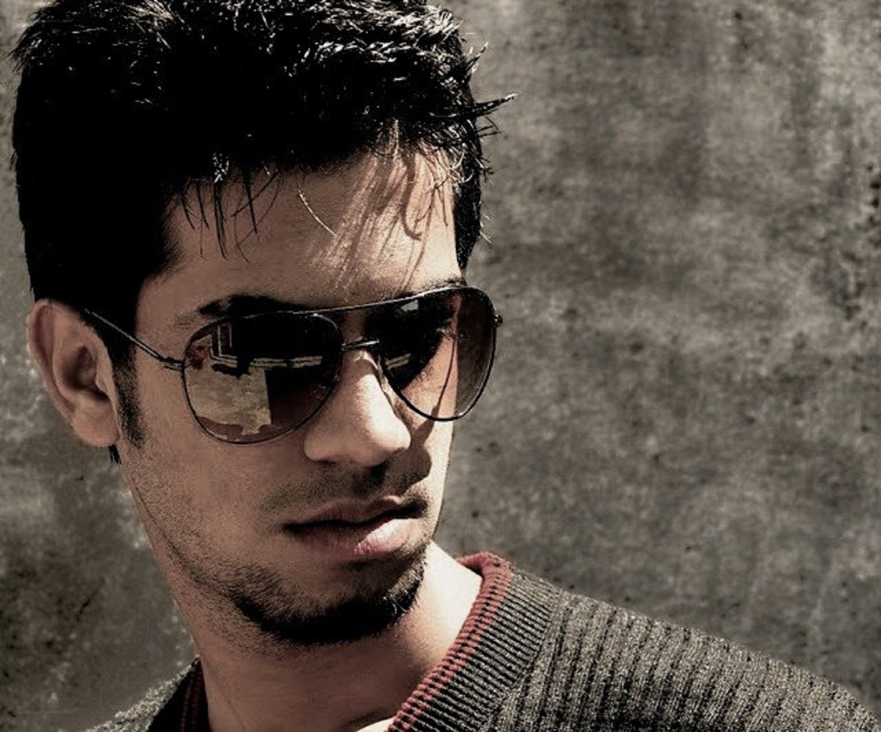 man wearing sunglasses