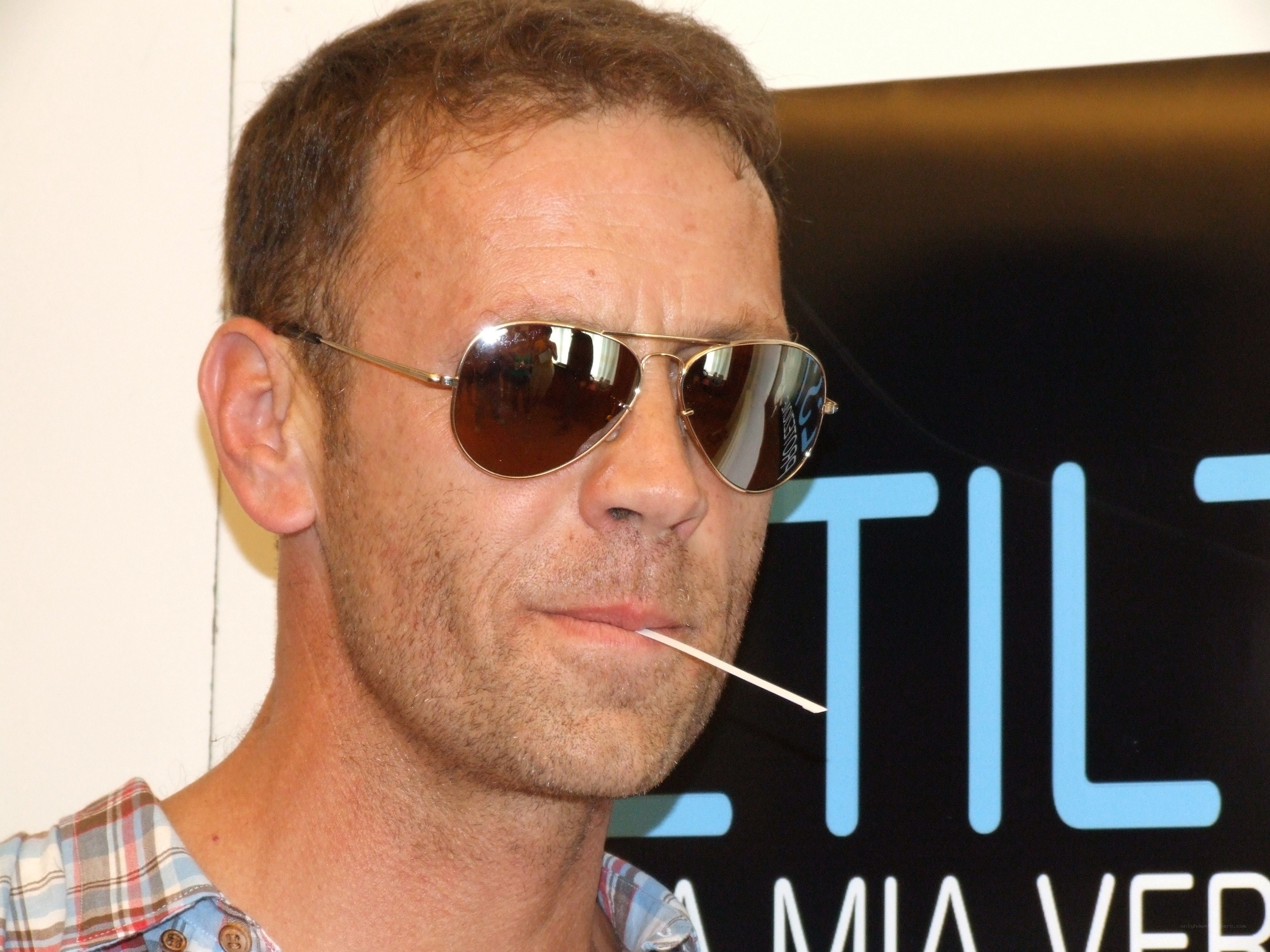 man wearing sunglasses