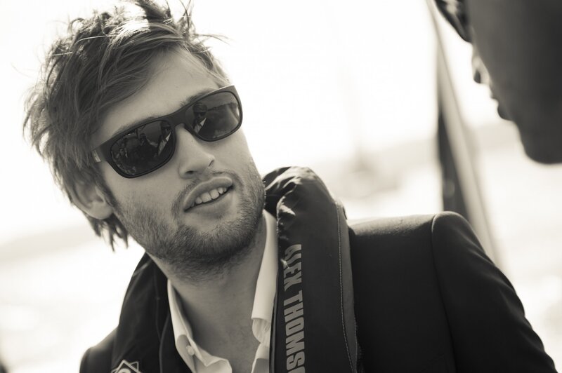Man Wearing Sunglasses — Black, Confident, Photograph, Jacket