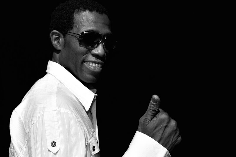 Man Wearing Sunglasses — Black, Confident, Photograph, White Shirt