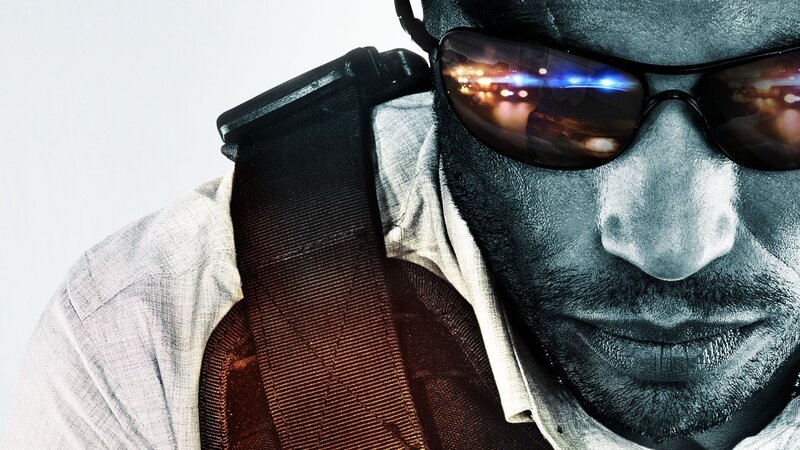 Man Wearing Sunglasses — Black, Dramatic, Night, Photograph