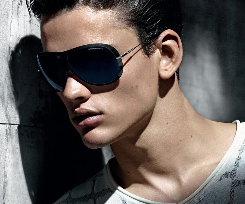 Man Wearing Sunglasses — Black, Dramatic, Photograph