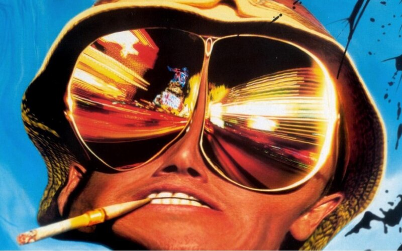 Man Wearing Sunglasses — Blue, Dramatic
