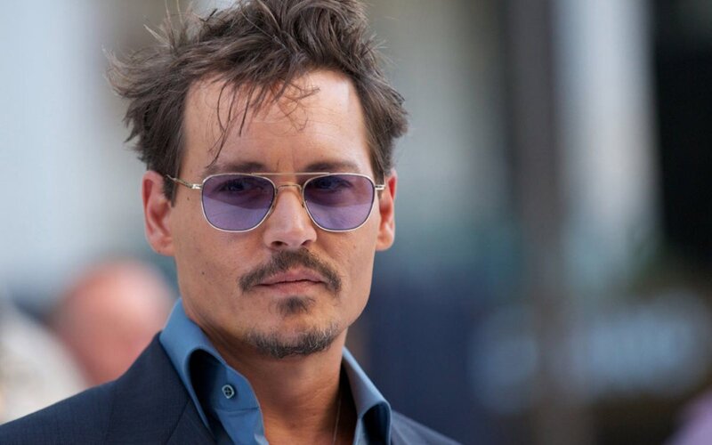 Man Wearing Sunglasses — Blue, Neutral, Photograph, Blue Shirt