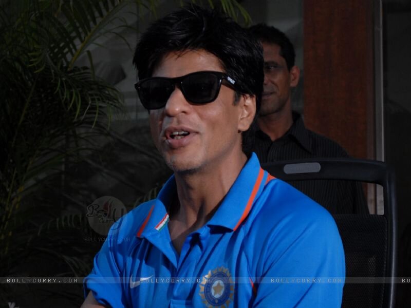 Man Wearing Sunglasses — Blue, Neutral