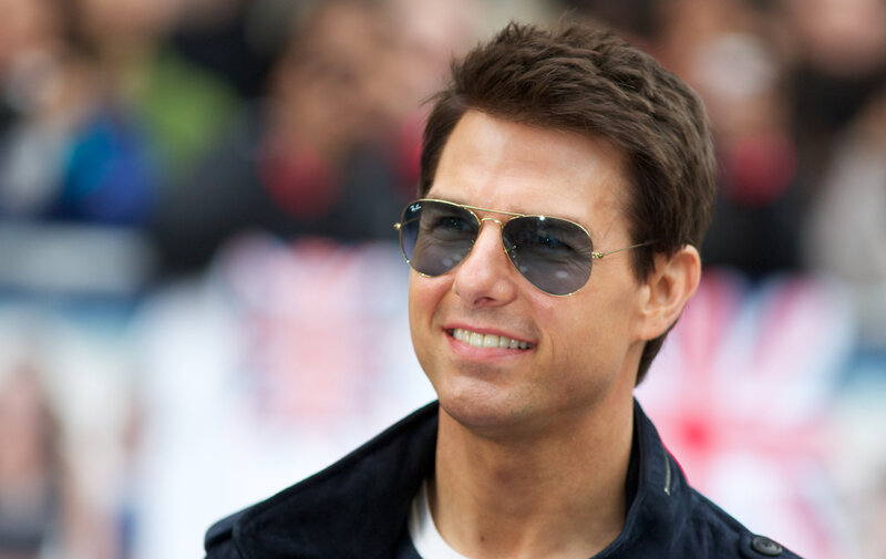 Man Wearing Sunglasses — Brown, Neutral