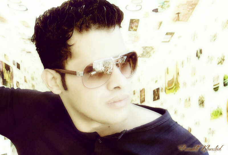 Man Wearing Sunglasses — White, Neutral