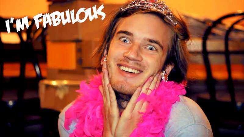 Man Wearing Tiara and Feather Boa