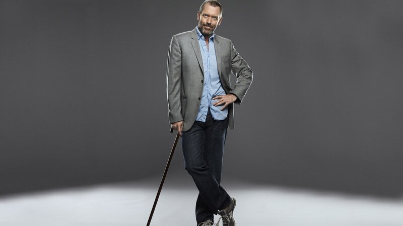 man with a cane standing