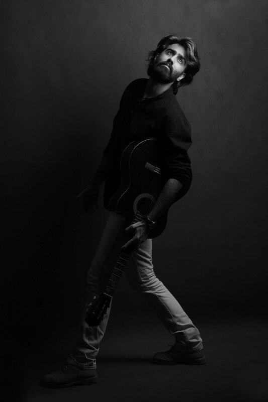 Man with acoustic guitar