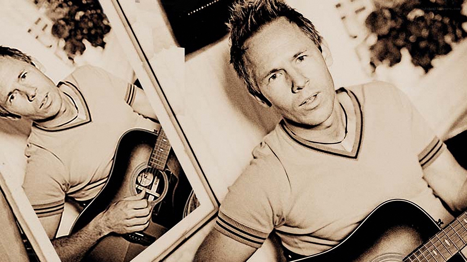 Man with acoustic guitar