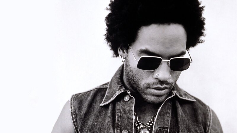 man with afro and sunglasses