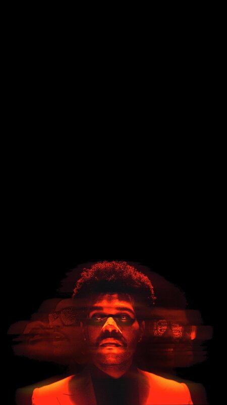Man with Afro Hair — Red