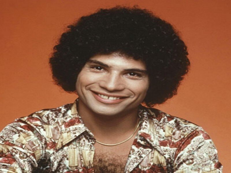 Man with Afro Hairstyle — Orange