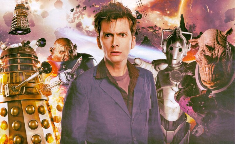 Man with Aliens