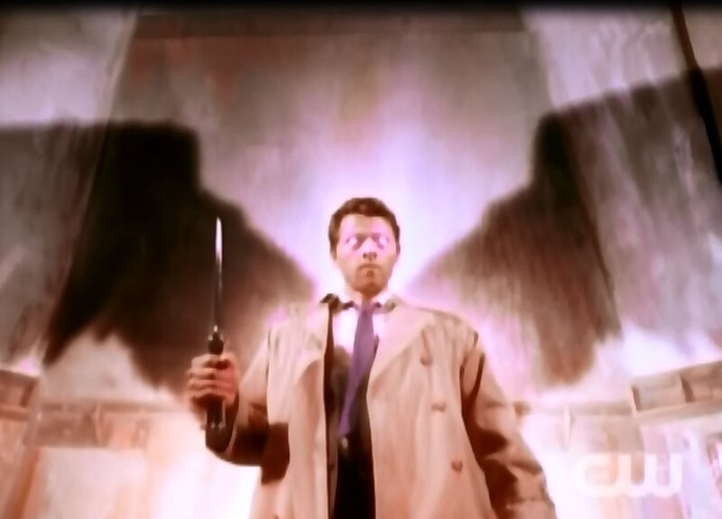 Man with Angel Wings — White, Dramatic, Photograph, Coat