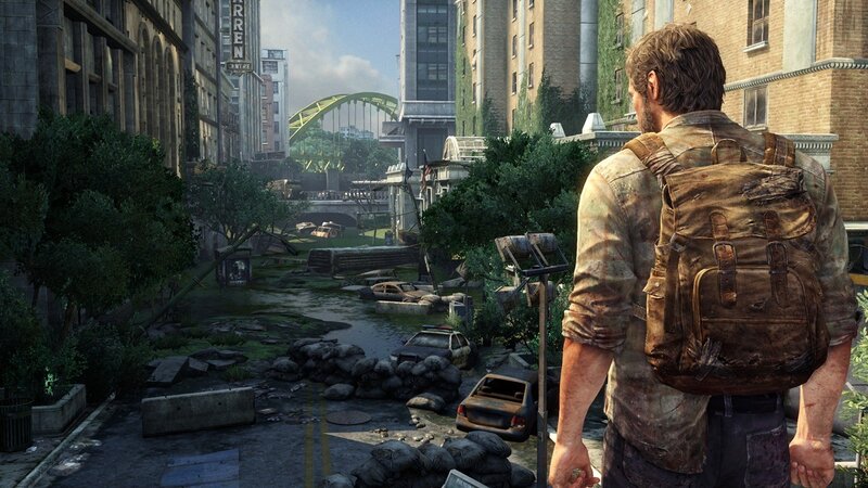 Man with Backpack — Brown
