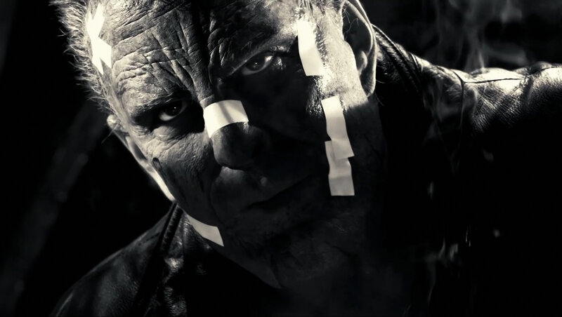 man with bandages on face