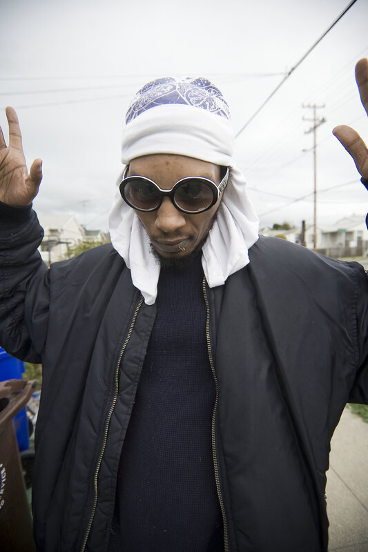 man with bandana and sunglasses