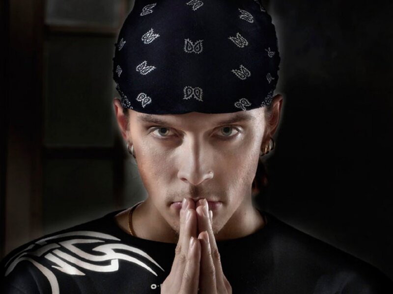 Man with Bandana — Black, Dramatic