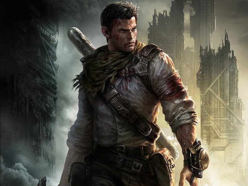 Man with Baseball Bat — Gray