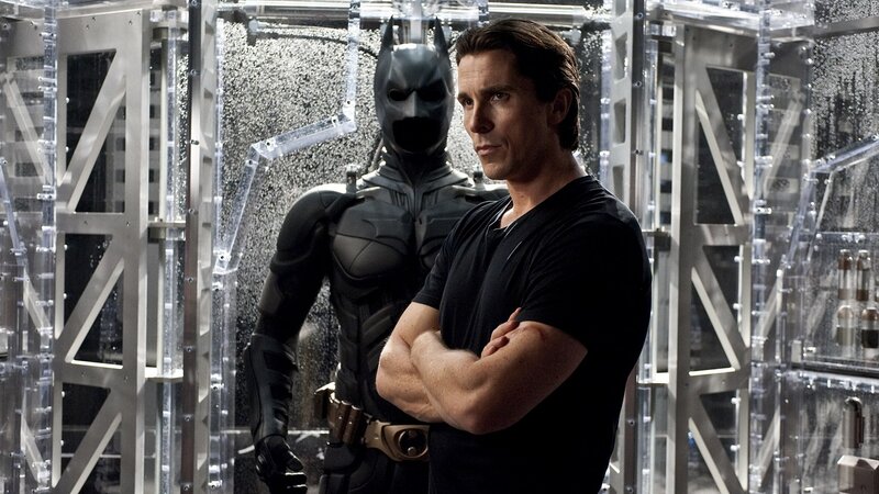 Man with Batman Suit — Black, Dramatic, Photograph