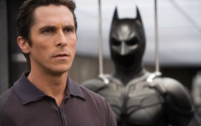 Man with Batman Suit