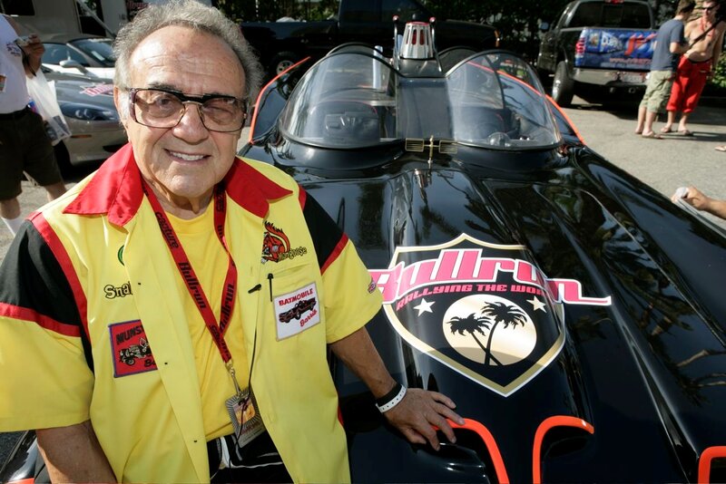 Man with Batmobile