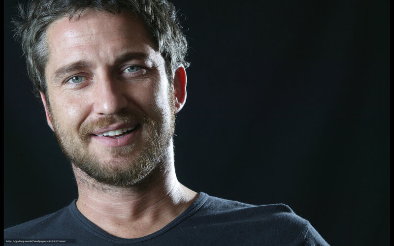 Man with Beard and Blue Eyes — Black, Neutral