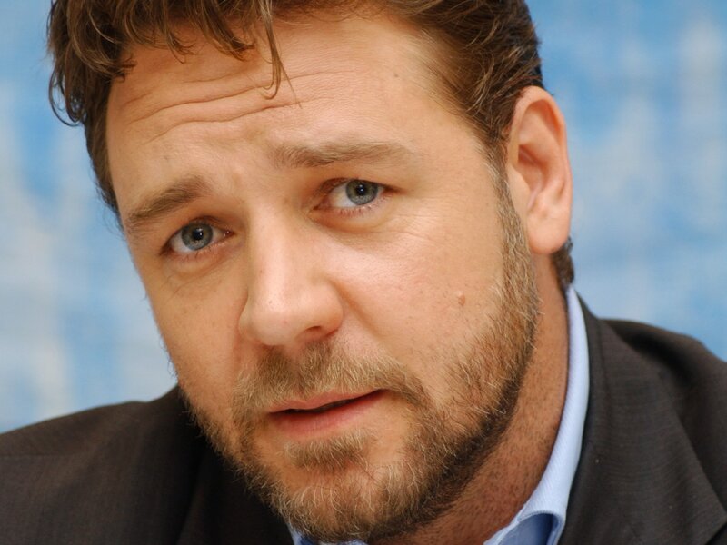 Man with Beard and Blue Eyes — Brown