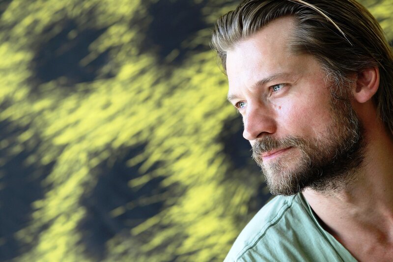 Man with Beard and Blue Eyes — Yellow