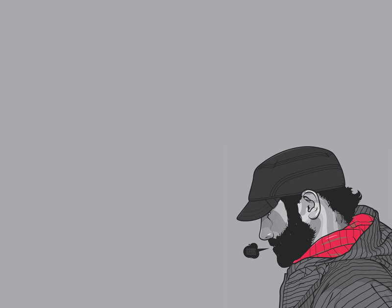 man with beard and cap